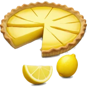 Lemon pie sticker