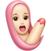 large penis inserted into girls vagina sticker