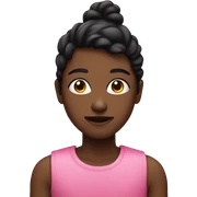 black and pink sticker