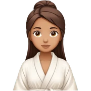 Girl in spa  sticker