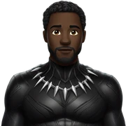 Black panther sticker