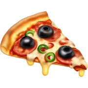 Pizza sticker