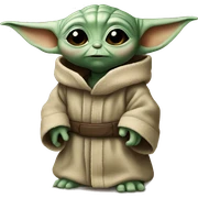 Cuties baby yoda sticker