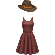 dress autumn sticker