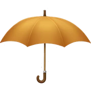 autumn umbrella sticker