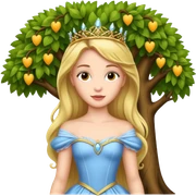 Princess on a Tree   sticker