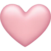 pastel pink heart sticker