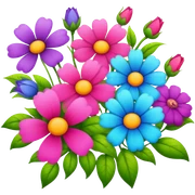 Flowers sticker