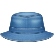 Denim hat sticker
