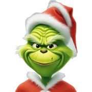 The grinch sticker