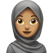 muslim girl sticker