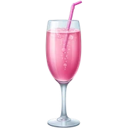Pink drink sticker