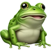Frog sticker