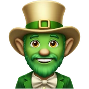 Leprechaun sticker