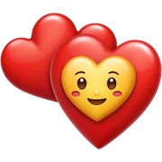 Emojis amour sticker
