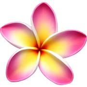 Plumeria sticker