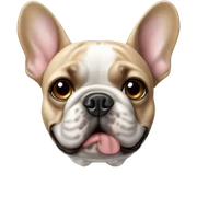 Dog French Bulldog sticker