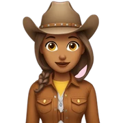 cowgirl  sticker