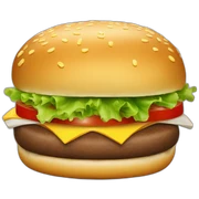 hamburguer sticker