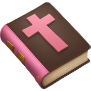 Bible pink sticker