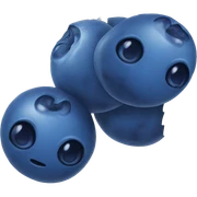 Blueberry  sticker