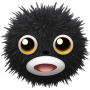 Soot Sprite (Totoro) sticker