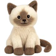 cute ragdoll kitten jellycat plushie sticker