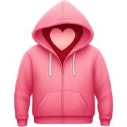 Valentines hoodie sticker