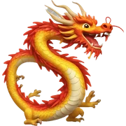 china dragon sticker