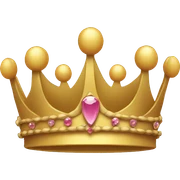 princess crown sticker