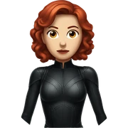 black widow sticker