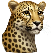 leopard  sticker