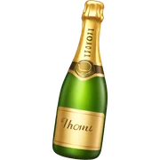 Champagne sticker