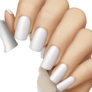French manicure sticker