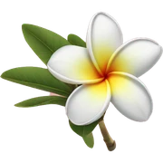 Plumeria  sticker