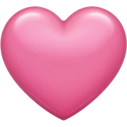Corazón rosa sticker