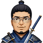 Warrior Samurai sticker
