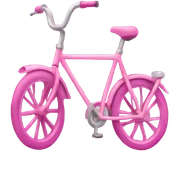 pink bike sticker
