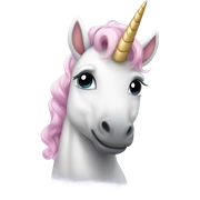 Baby unicorn sticker