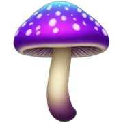 disco mushroom sticker