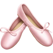Ballet shoes sticker