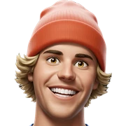 boy in beanie smiling sticker