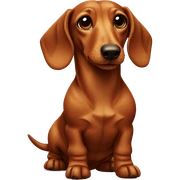 Gingerbread dachshund  sticker