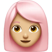 Light pink  sticker