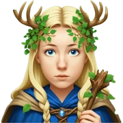 Forest Wizard sticker