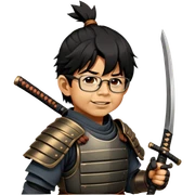 Samurai Ronin sticker
