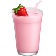 Strawberry milk sticker