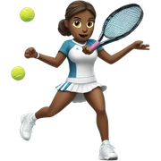 Tennis sticker
