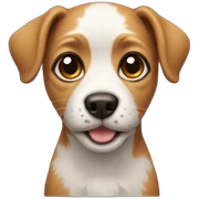 small dog sticker