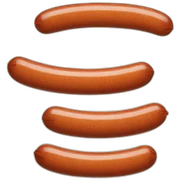 Sausage sticker